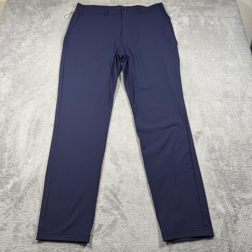 Public Rec Dealmaker Pants Mens 34x34 Navy Blue Performance Travel Golf